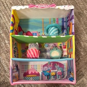 Squishmallows Pink and Blue Stuffed Animals Collection